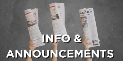 announcements homepage
