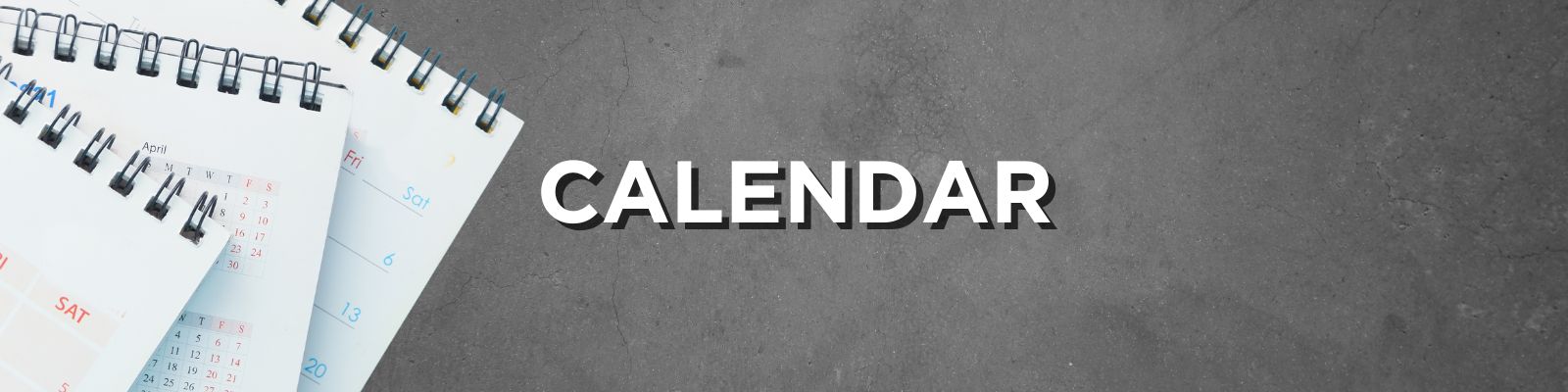 calendar header text calendar header text
